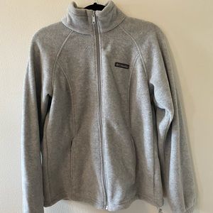Gray Columbia women’s fleece L